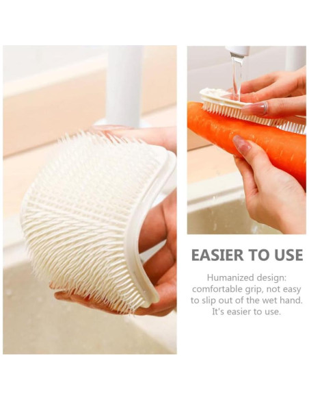 Juego de Cepillos de Cocina PRETYZOOM 4 Piezas Cerdas Suaves