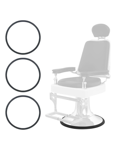 Anillo de Goma para Silla de Peluquería MoyRetty - 3 Pcs