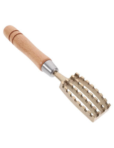 Raspador de Escamas de Pescado Amir - 2 Piezas, Mango de Madera