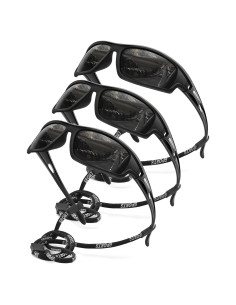 3 Pack Gafas de Sol Polarizadas AWGSEE UV400 para Hombre