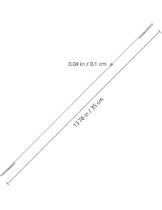 Cuerdas Elásticas Toyvian 100pcs 35cm con Extremos de Metal 2
