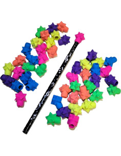 Borradores en forma de estrella Zugar Land - Paquete de 48 2