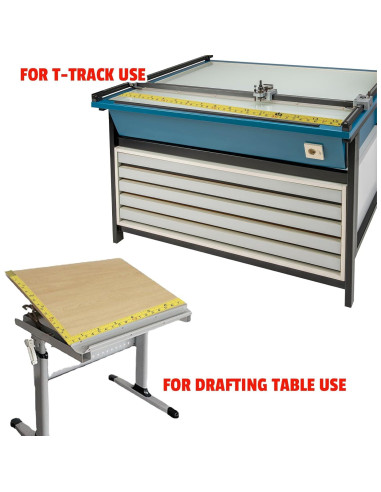 Cinta Métrica Autoadhesiva de Acero SynHHergyx 100cm 2 Pcs