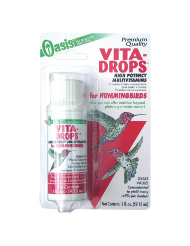 OASIS Gotas Vita Colibrí 56.7g - Multivitaminas para Aves