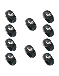 10 Conectores de Cuerda de Escalada NPENGHUI Tipo Cruz