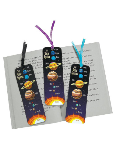 Marcadores Laminados Sistema Solar Fun Express - 48 Piezas