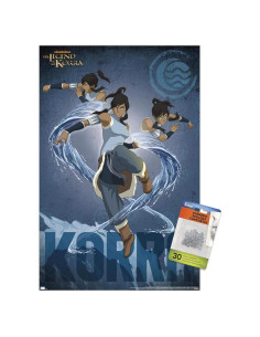Póster Premium Korra Trends International 37.4x56.7cm con Chinchetas