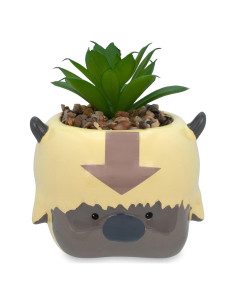 Maceta de Cerámica Appa 15.24 cm con Suculenta Artificial Silver Buffalo