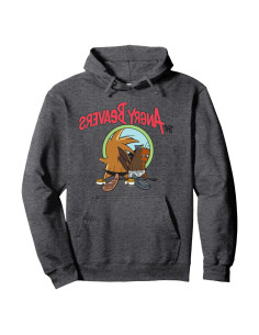 Sudadera con Capucha Unisex Angry Beavers - Logo Auténtico