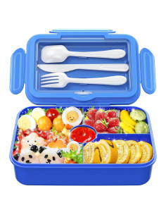 Caja de Almuerzo Bento DaCool 7.5 Tazas a Prueba de Fugas Azul