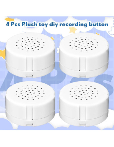 Grabadora de Voz para Juguetes Handepo - 4 Piezas 20 Segundos