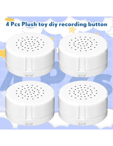 Grabadora de Voz para Juguetes Handepo - 4 Piezas 20 Segundos