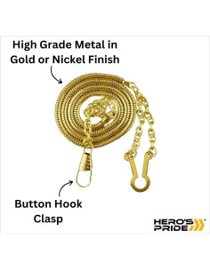 Silbato de Emisión Estándar Hero's Pride con Cadena 53 cm 2