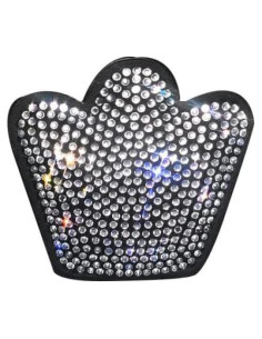 Soporte para Gafas de Coche JIZHYMI G04 Plata con Clip Magnético