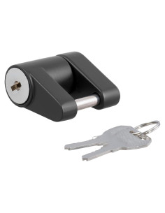Cerradura de Acoplamiento CURT 23521 Negra 1/4" Pasador