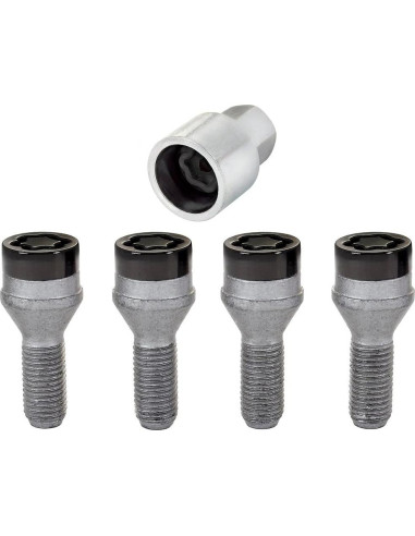 Cerraduras de Rueda McGard 27178 M12 x 1.5 Juego de 4