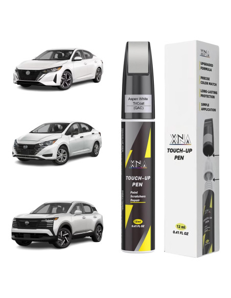 Lápiz de Pintura XNA Aspen White TriCoat para Nissan 12ml