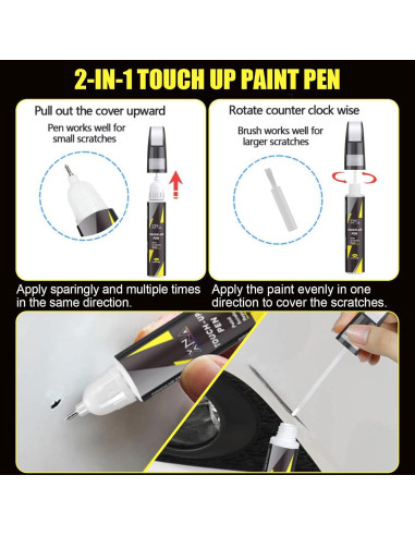 Lápiz de Pintura XNA Aspen White TriCoat para Nissan 12ml