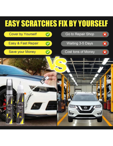 Lápiz de Pintura XNA Aspen White TriCoat para Nissan 12ml