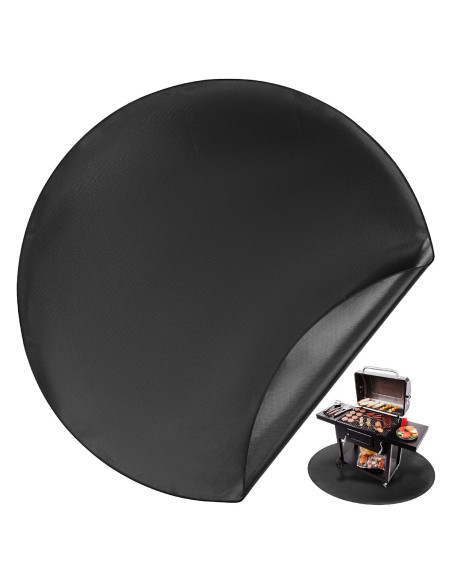 Alfombrilla Redonda Ignífuga UNCO 91.44 cm Impermeable