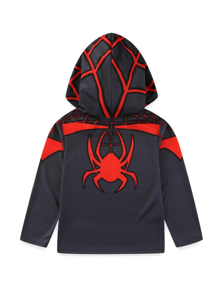 Camiseta con Capucha de Manga Larga Marvel Miles Morales Niños