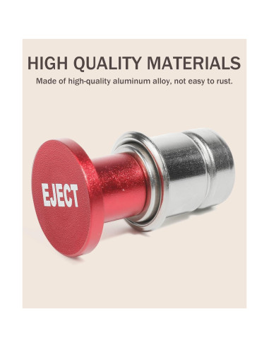 Encendedor de Cigarrillos para Coche bylikeho 12V Aluminio Anodizado