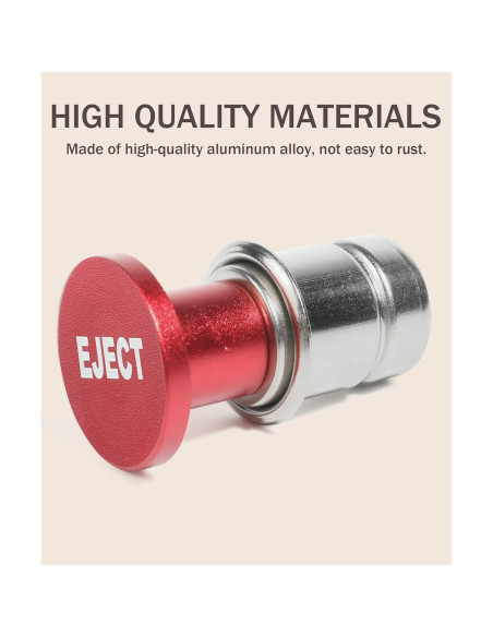 Encendedor de Cigarrillos para Coche bylikeho 12V Aluminio Anodizado