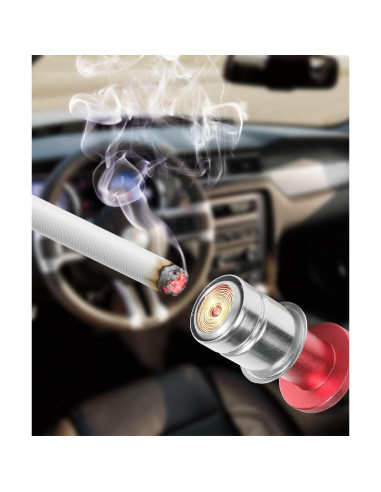 Encendedor de Cigarrillos para Coche bylikeho 12V Aluminio Anodizado