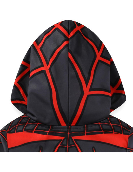 Camiseta con Capucha de Manga Larga Marvel Miles Morales Niños