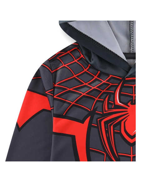 Camiseta con Capucha de Manga Larga Marvel Miles Morales Niños