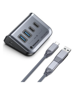 Hub USB 3.2 Yottamaster Triangular 2 USB-C 2 USB-A 10Gbps