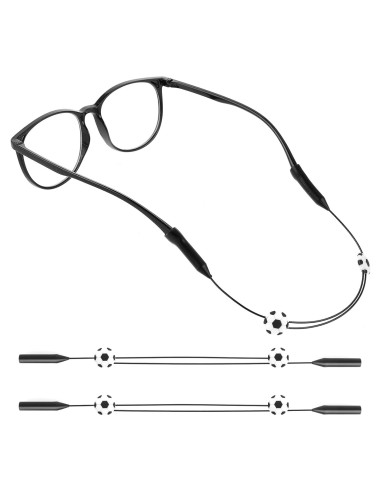 Correa Ajustable para Gafas Amabro 2PCS 23.5-35.5cm Deportiva