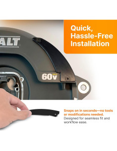 Cubierta Deflector Puerto Polvo SplashNColor DCS577 - ABS Duradero 2