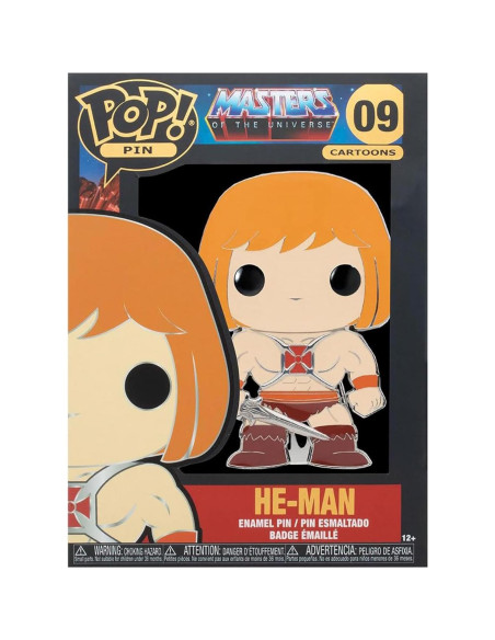 Funko POP Pins He-Man Maestros del Universo Estándar
