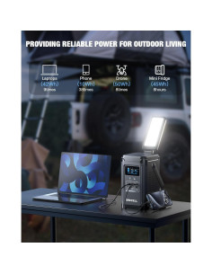 Estación de Energía Portátil GRECELL T200 240W 154Wh Camping 2