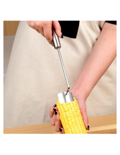 Pelador de Maíz StripChef Acero Inoxidable 304 Mango Largo