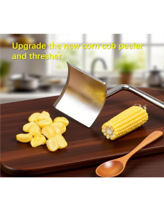 Pelador de Maíz StripChef Acero Inoxidable 304 Mango Largo 2