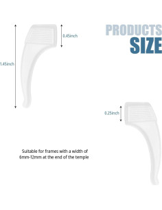 5 Pares Sujetadores Gafas Silicona Antideslizante Sima-2 2