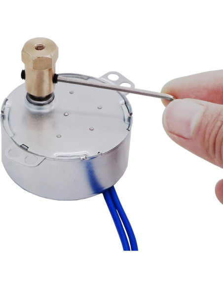 Motor Sincrónico Twidec 5-6RPM 4W AC 127V para Girador de Tazas