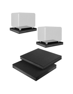 Almohadillas de Aislamiento de Ruido para Monitores 8-10" - 2 Pzas