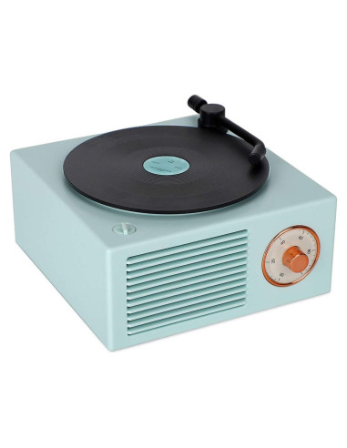 Altavoz Bluetooth Vintage Benzama SK-X10 Azul 5W 1000mAh