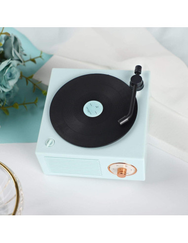 Altavoz Bluetooth Vintage Benzama SK-X10 Azul 5W 1000mAh