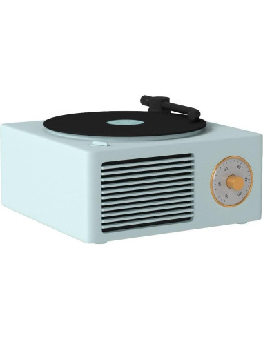 Altavoz Bluetooth Vintage Benzama SK-X10 Azul 5W 1000mAh