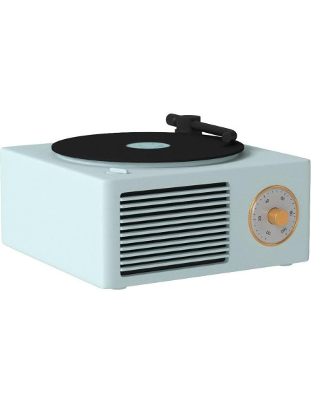 Altavoz Bluetooth Vintage Benzama SK-X10 Azul 5W 1000mAh