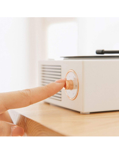 Altavoz Bluetooth Vintage Benzama SK-X10 Azul 5W 1000mAh