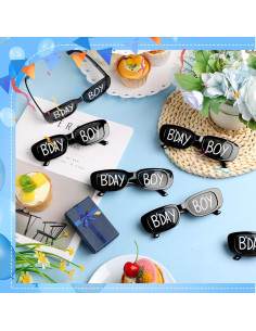 Gafas de Cumpleaños Cuffbow 12 Pares Accesorios para Fotos 2