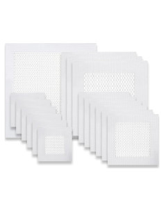 Kit de Parcheo de Dry Wall HSDNDUR 16 Piezas Autoadhesivo
