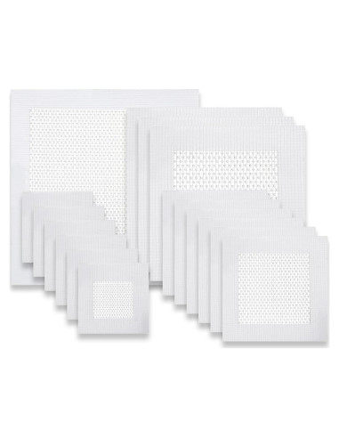 Kit de Parcheo de Dry Wall HSDNDUR 16 Piezas Autoadhesivo