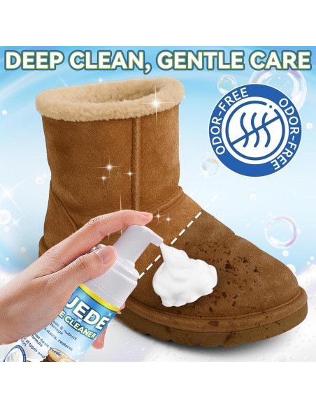 Kit Limpiador de Zapatos Suede AstraVox 200ml con Cepillo y Toalla