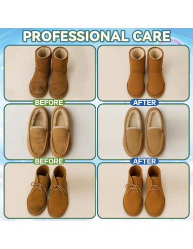 Kit Limpiador de Zapatos Suede AstraVox 200ml con Cepillo y Toalla